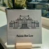 Handgemaakt gepersonaliseerd tegeltje locatie